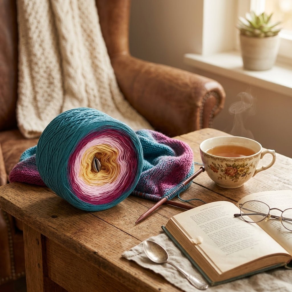 Frühlingsmelodie – Farbverlaufsgarn von Chiemseegarn