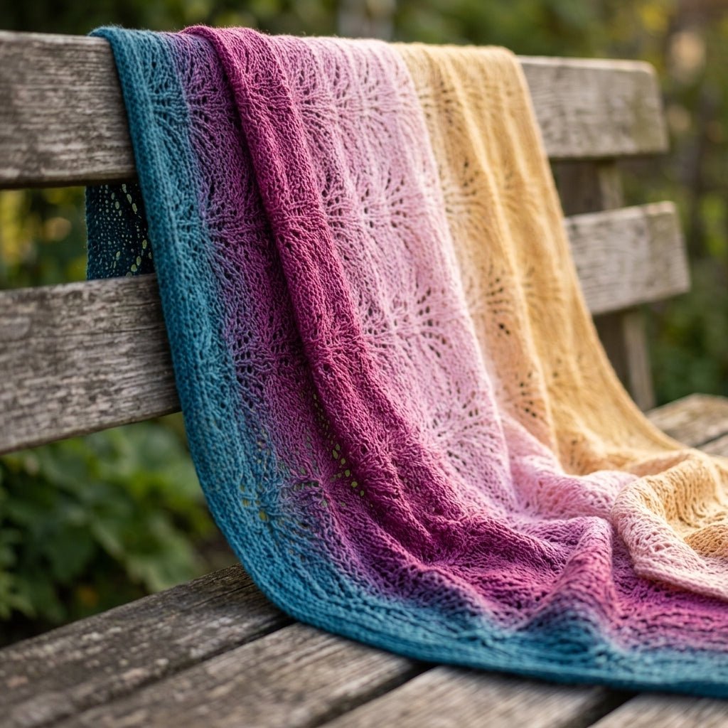 Frühlingsmelodie – Farbverlaufsgarn von Chiemseegarn