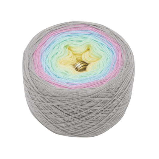 Frühlingstraum - Bobbel Wolle und Farbverlaufsgarn von Chiemseegarn