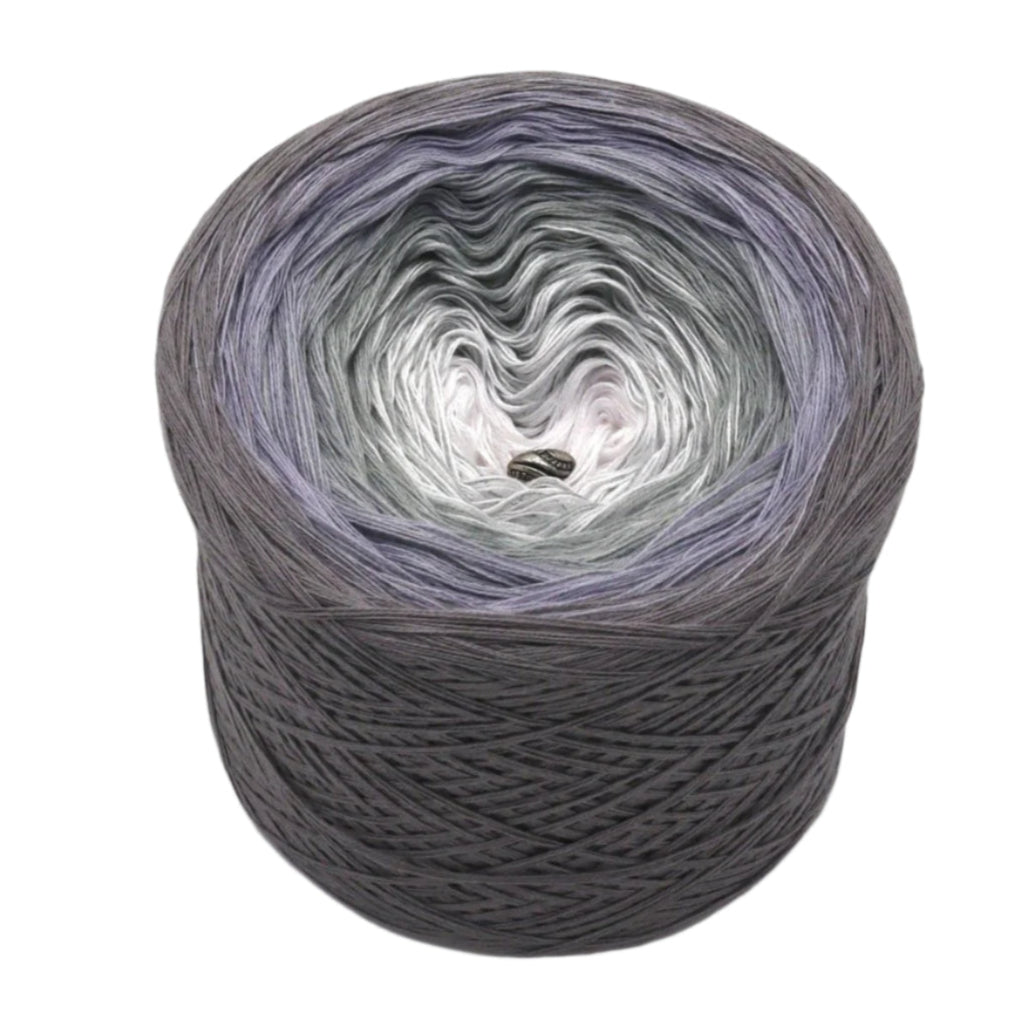 Frühnebel - Bobbel Wolle und Farbverlaufsgarn von Chiemseegarn