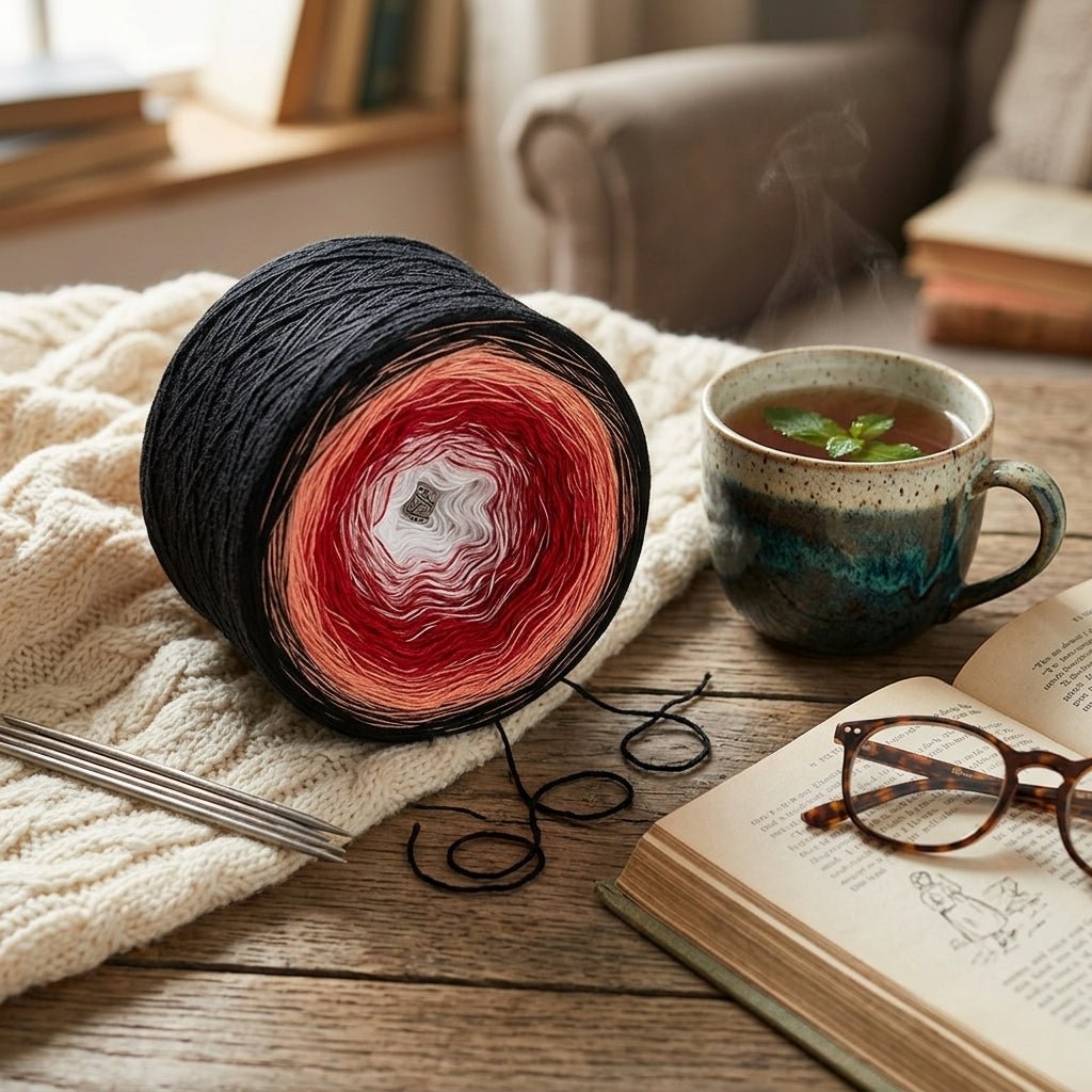 Geisha – Farbverlaufsgarn von Chiemseegarn