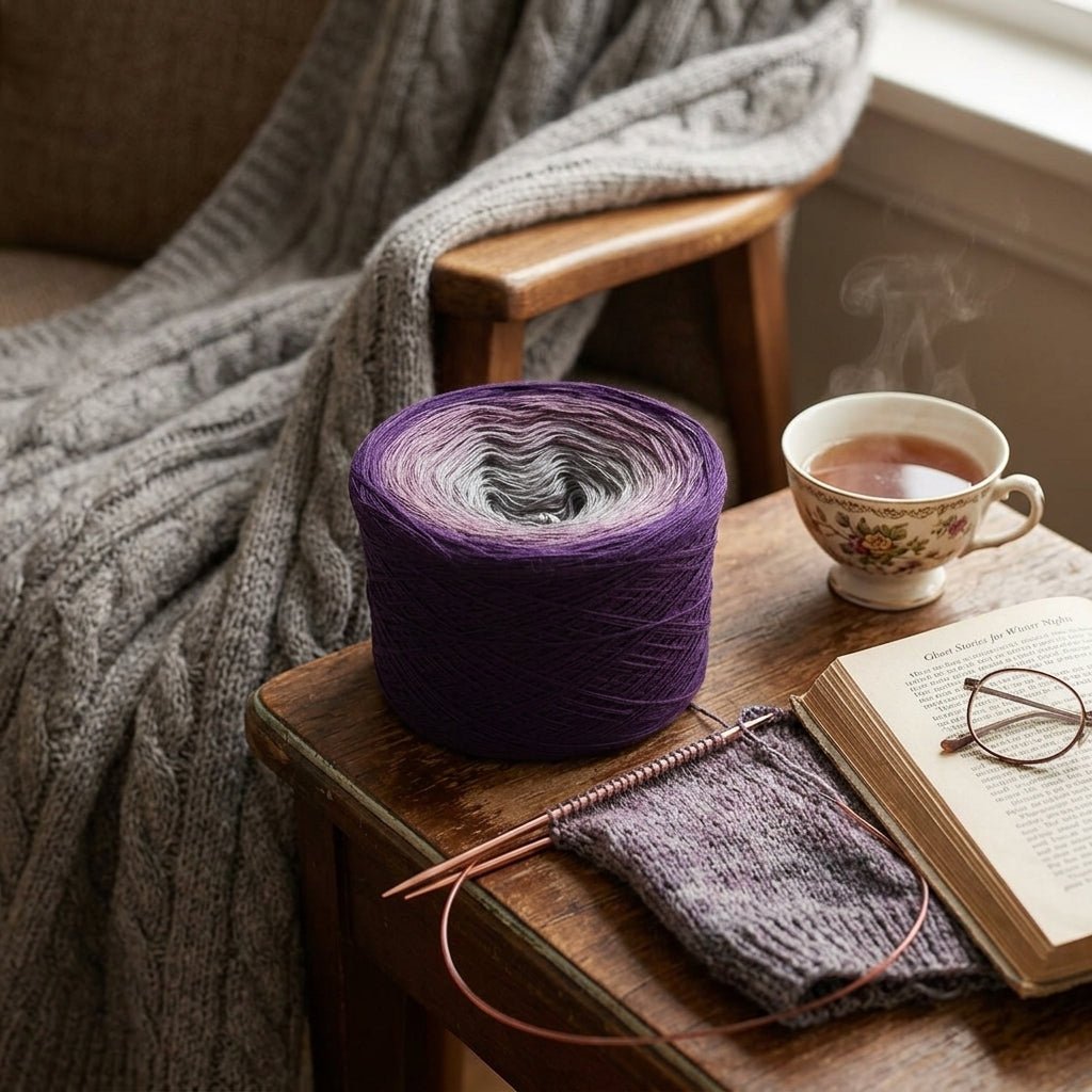 Geisterstunde – Farbverlaufsgarn von Chiemseegarn