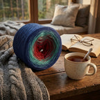 Gemütlicher Abend – Farbverlaufsgarn von Chiemseegarn