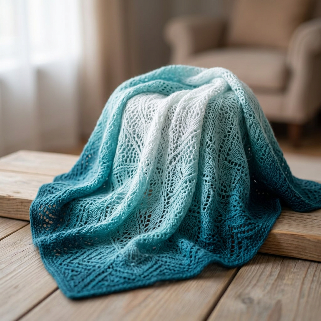 Blaue Stunde - 🧶 Gestrickt