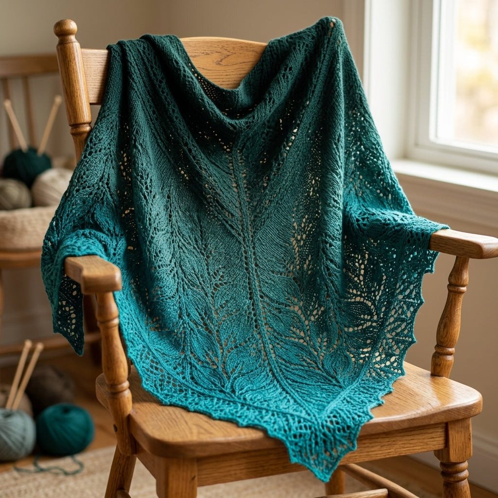 Regenwald - 🧶 Gestrickt