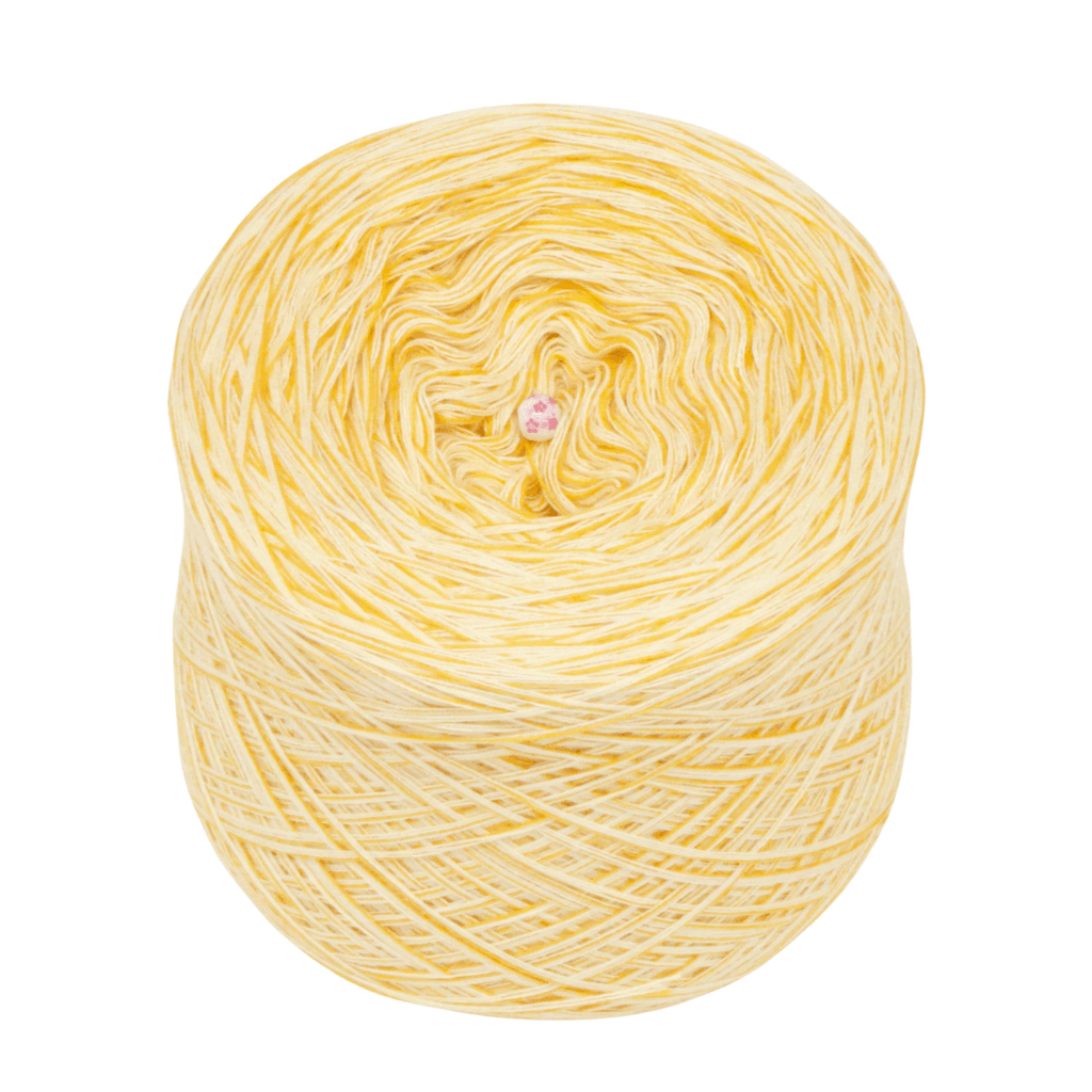 Goldene Milch - Bobbel Wolle und Farbverlaufsgarn von Chiemseegarn