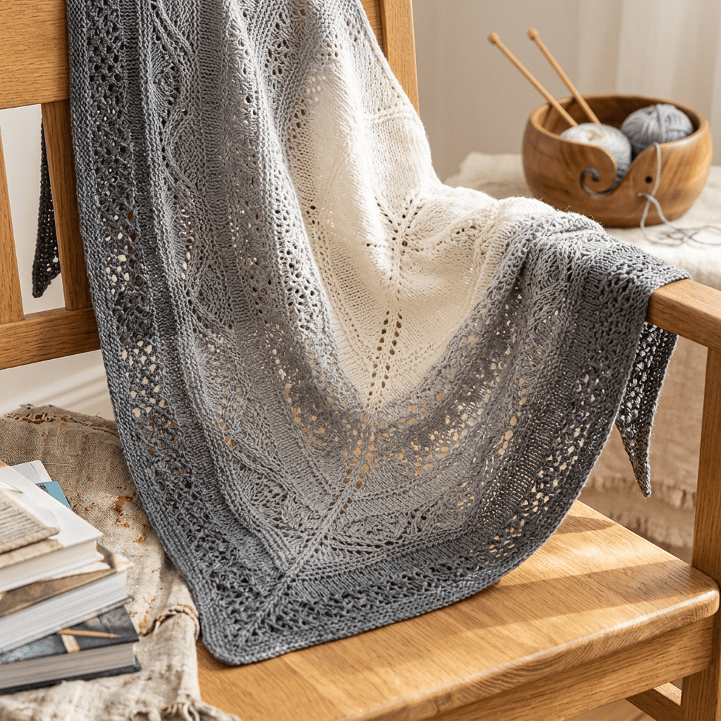 Grauer Quarz – Farbverlaufsgarn von Chiemseegarn