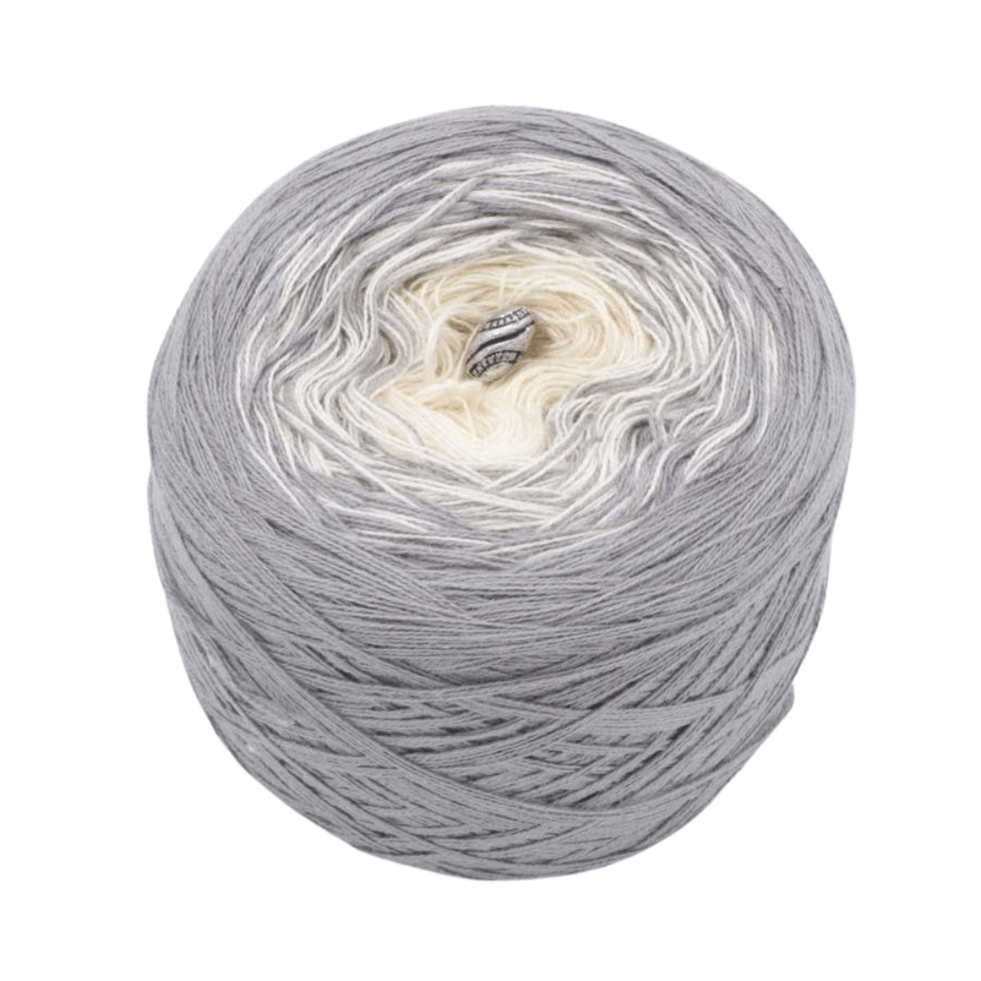 Grauer Quarz - Bobbel Wolle und Farbverlaufsgarn von Chiemseegarn