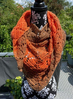 Häkelset "Leaves" - Bobbel Wolle und Farbverlaufsgarn von Chiemseegarn