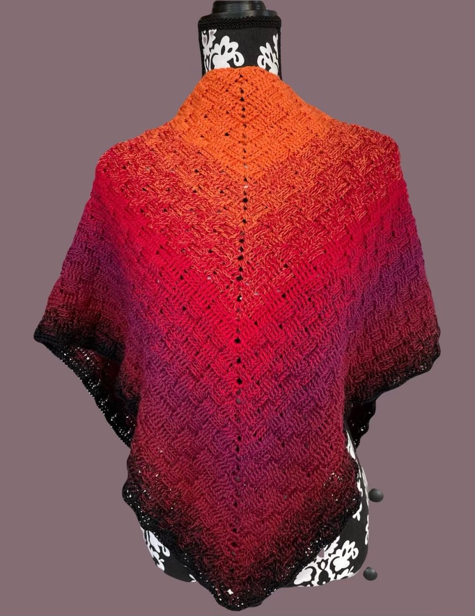 Häkelset "Over and Under" - Bobbel Wolle und Farbverlaufsgarn von Chiemseegarn