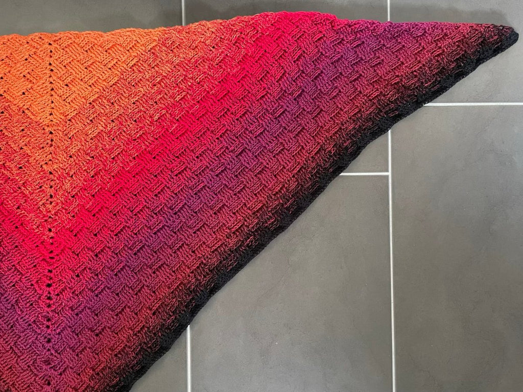 Häkelset "Over and Under" - Bobbel Wolle und Farbverlaufsgarn von Chiemseegarn