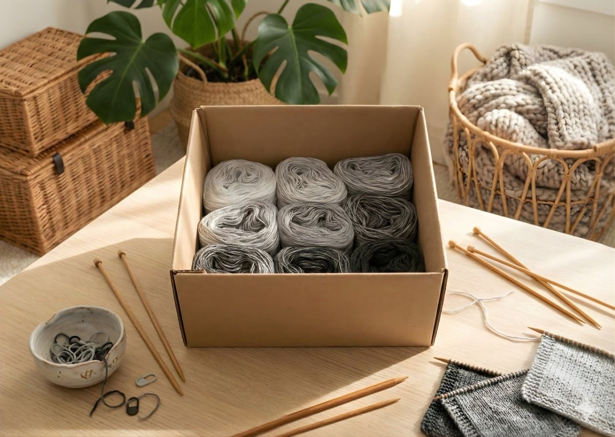 Harmony Box - Bobbel Wolle und Farbverlaufsgarn von Chiemseegarn