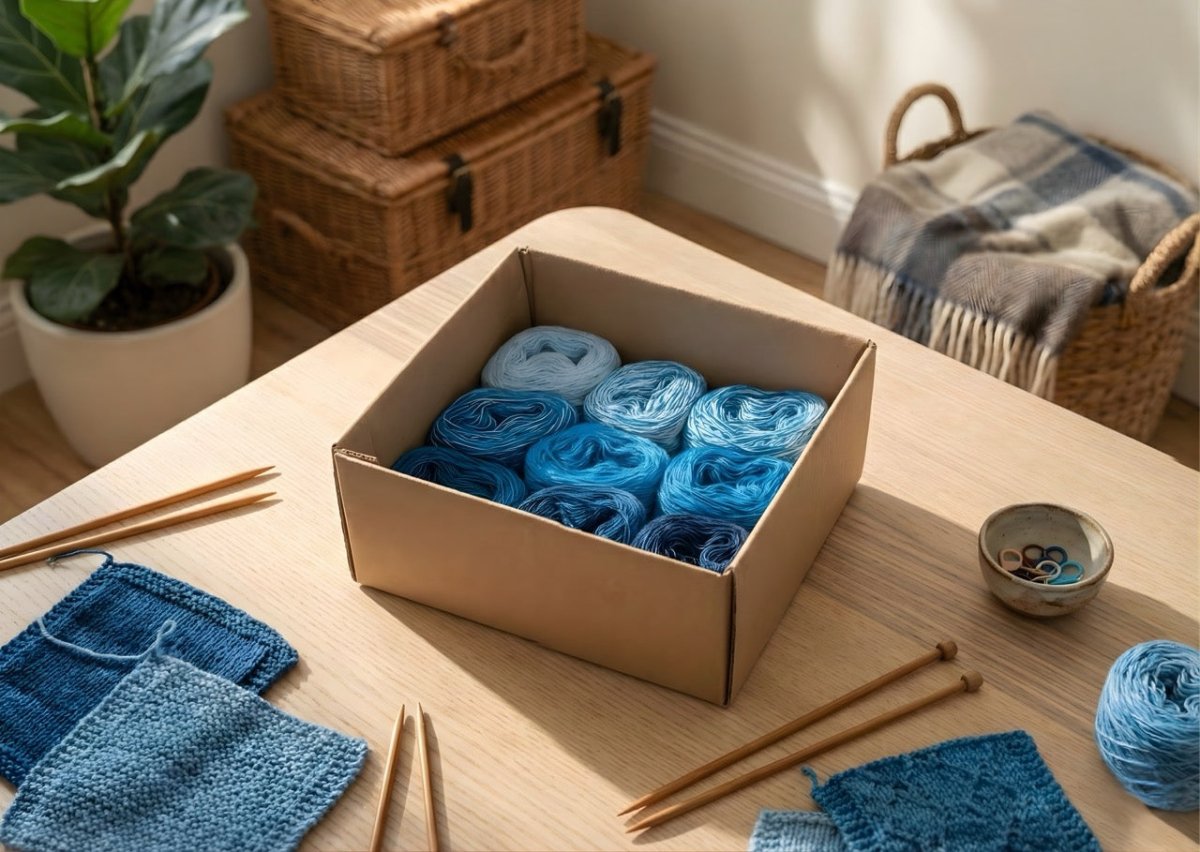 Harmony Box - Bobbel Wolle und Farbverlaufsgarn von Chiemseegarn