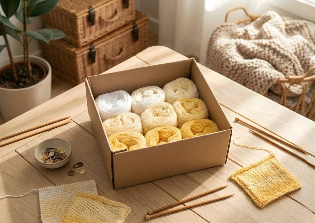 Harmony Box - Bobbel Wolle und Farbverlaufsgarn von Chiemseegarn