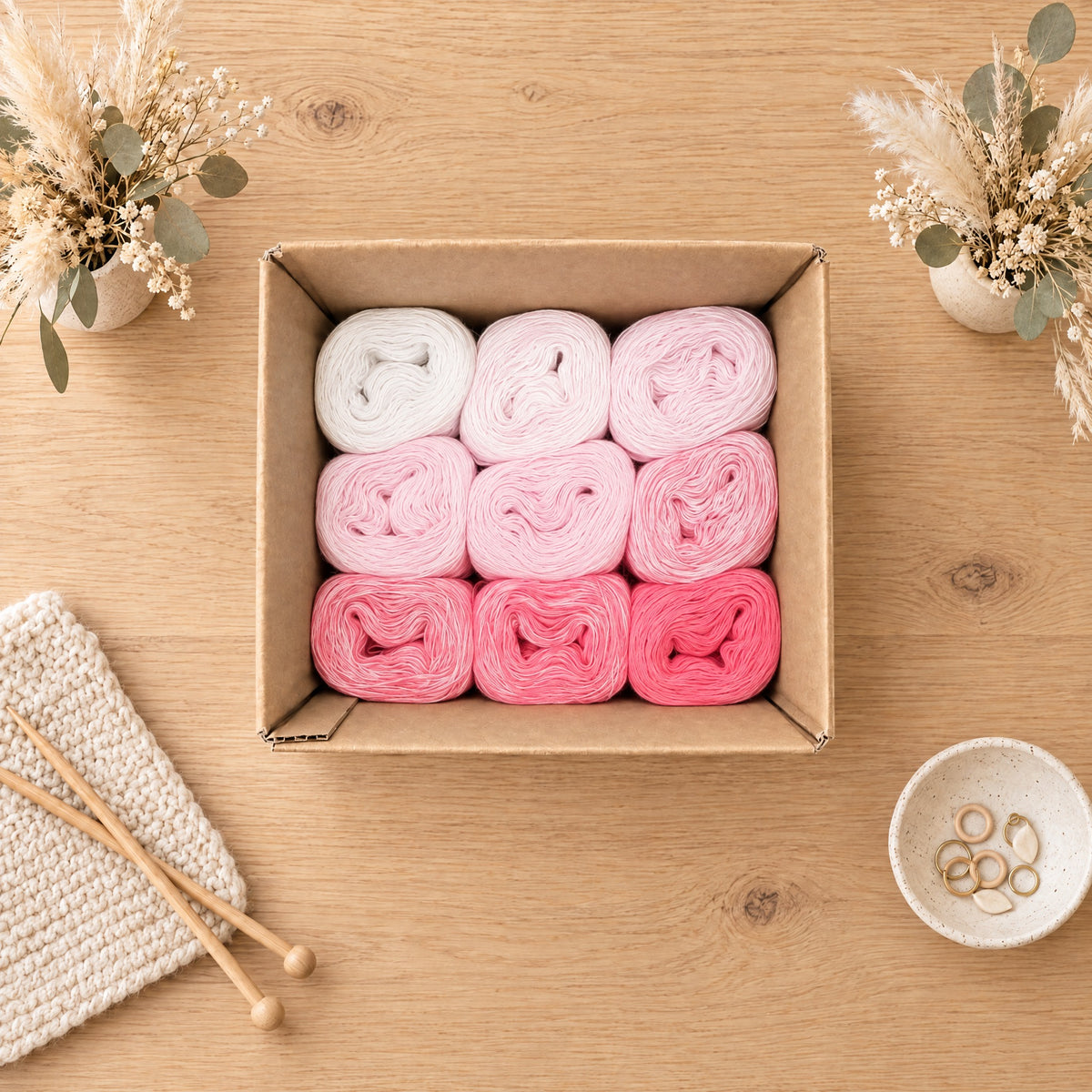 Harmony Box Rosa – von oben