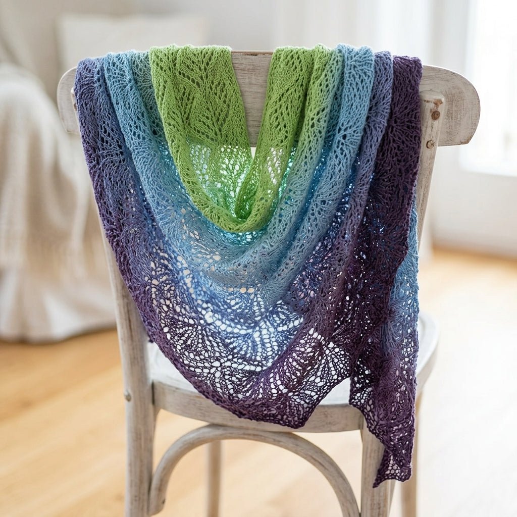 Hasenglöckchen – Farbverlaufsgarn von Chiemseegarn