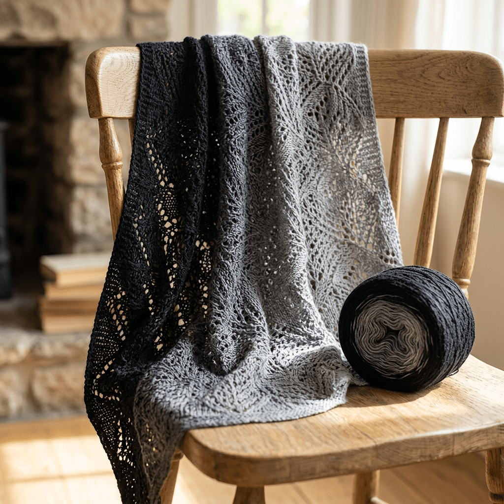 Hochgebirge – Farbverlaufsgarn von Chiemseegarn