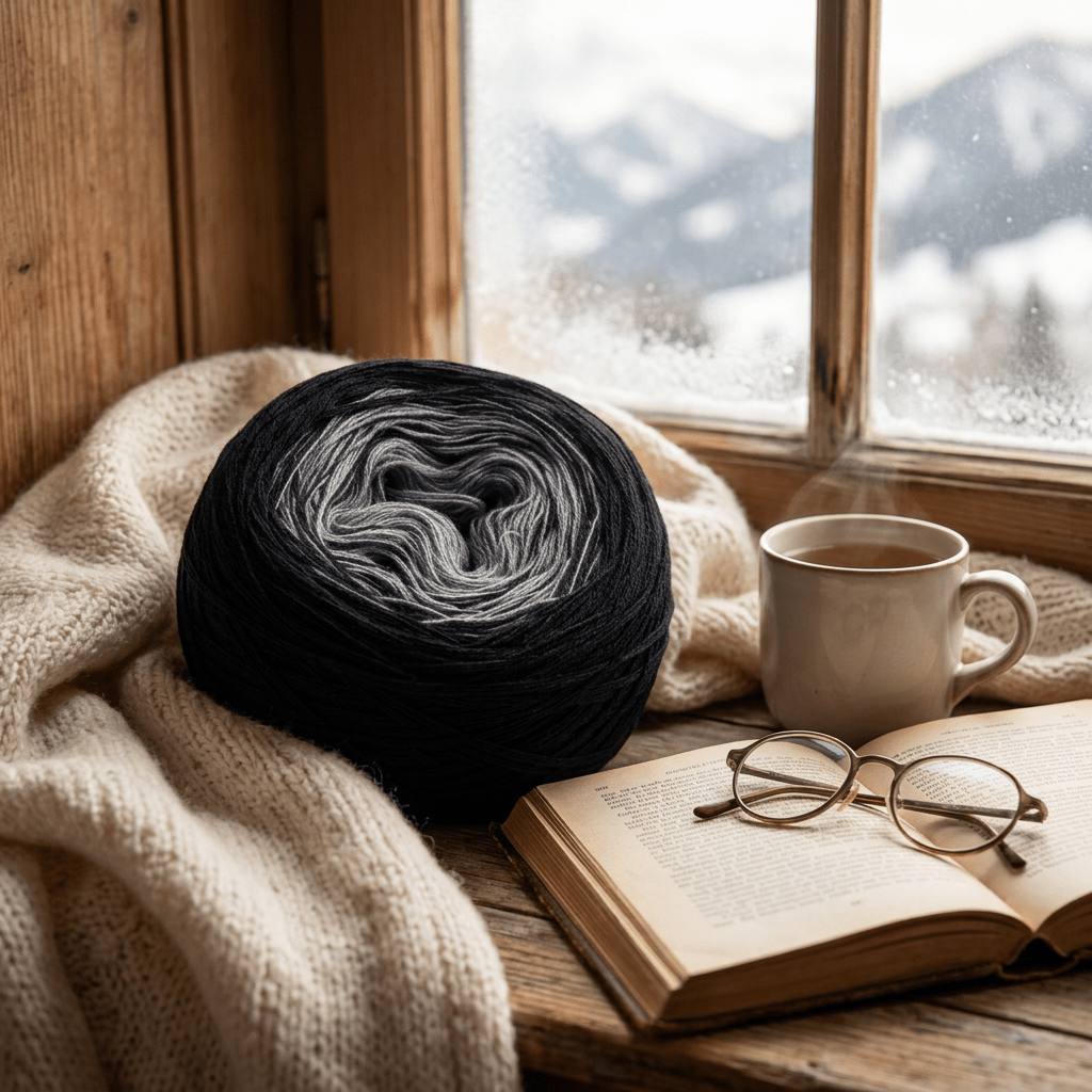 Hochgebirge – Farbverlaufsgarn von Chiemseegarn