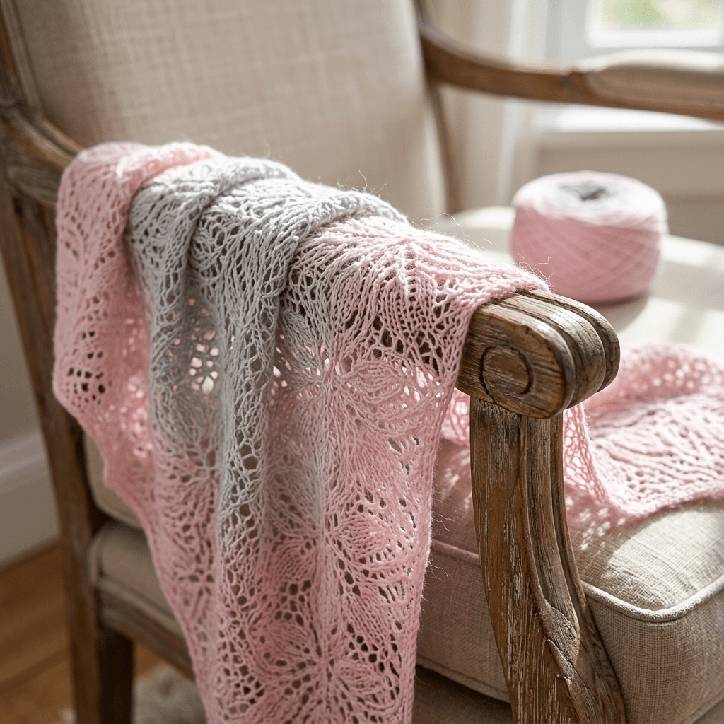 Hochzeitskleid – Farbverlaufsgarn von Chiemseegarn