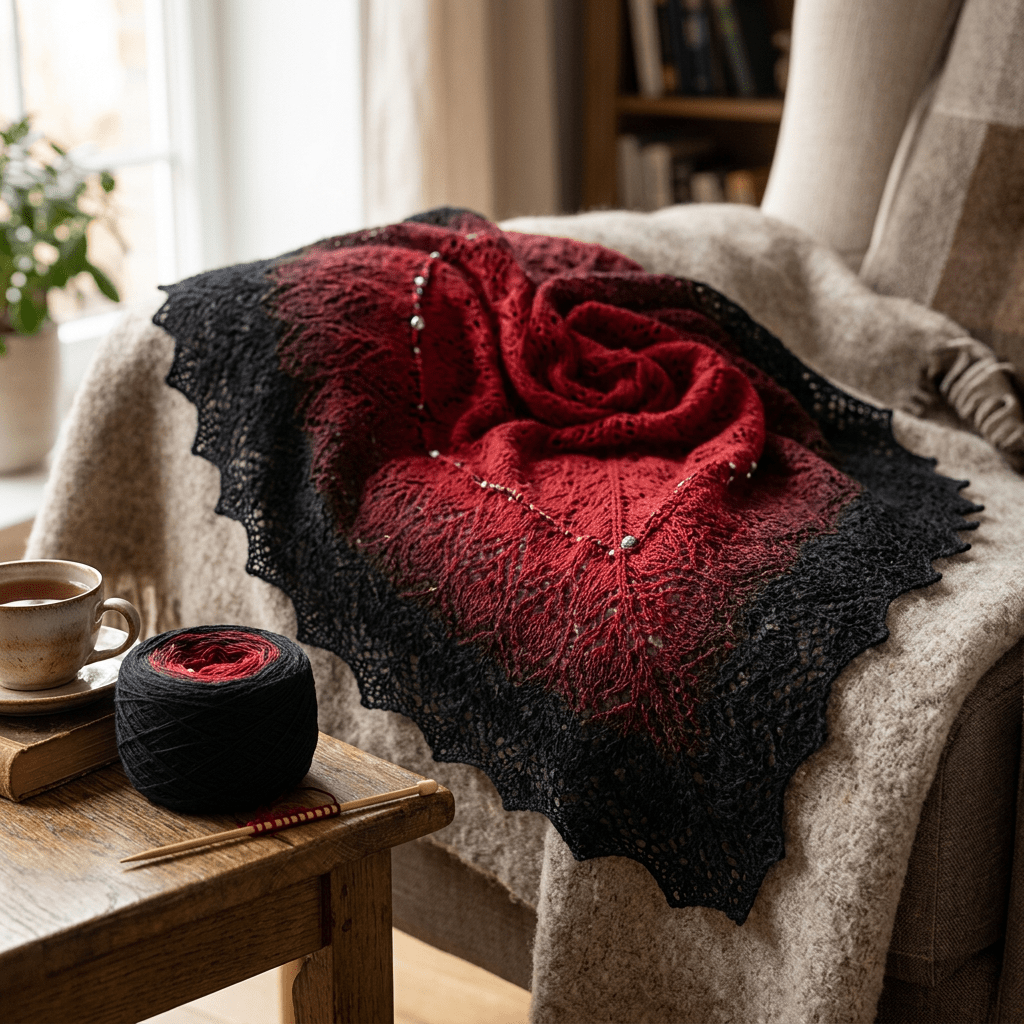 Höllenglut – Farbverlaufsgarn von Chiemseegarn