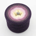 Farbverlaufsgarn Lavendelfeld – Creme Babyrosa Amethyst Violett Lila