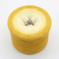 Farbverlaufsgarn Zitroneneis – Creme Vanille Gold