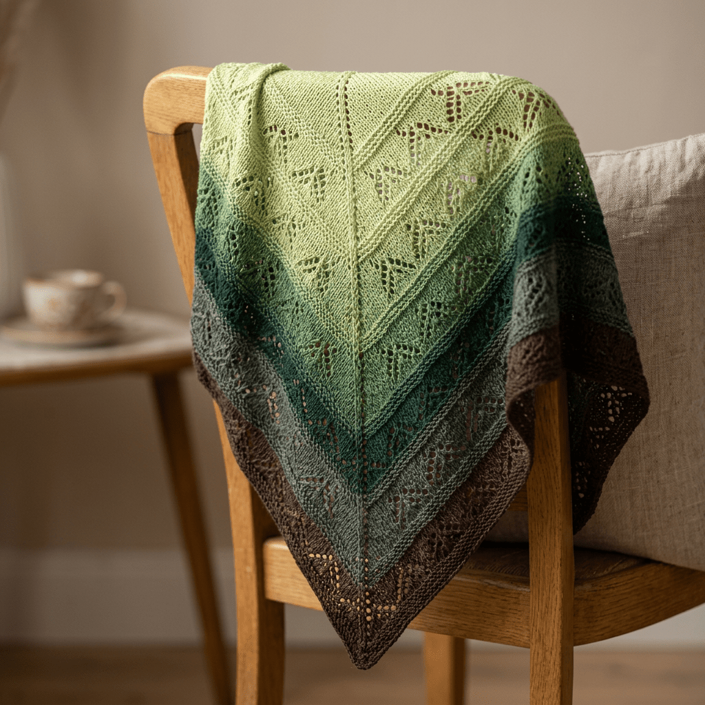 Islandmoos – Farbverlaufsgarn von Chiemseegarn