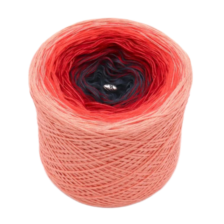 Karnevalskönigin - Bobbel Wolle und Farbverlaufsgarn von Chiemseegarn