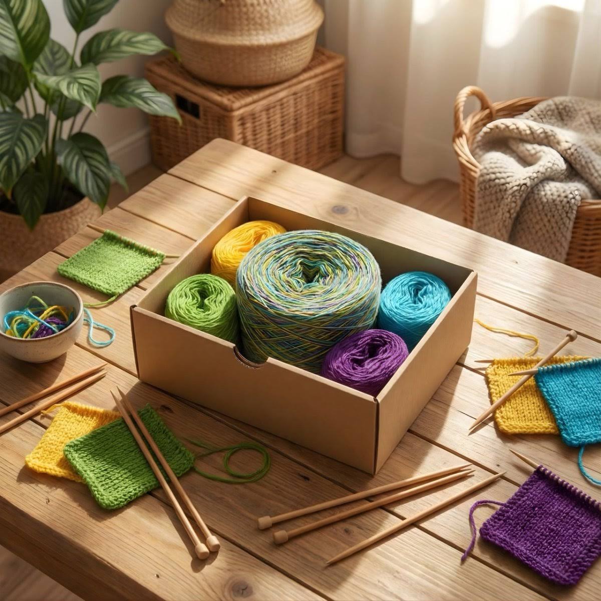 Konfetti Boxen – Box von Chiemseegarn