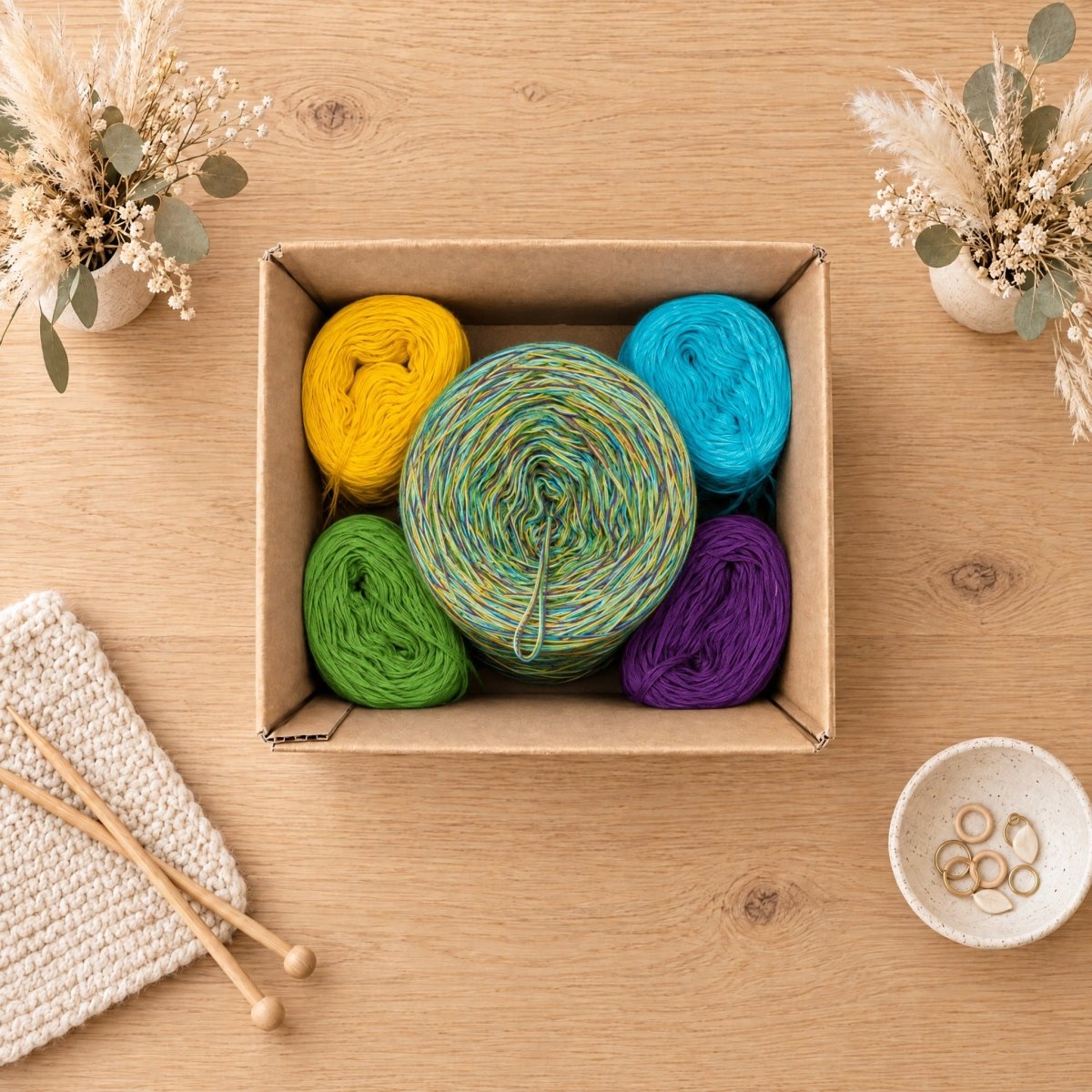 Konfetti Boxen – Box von Chiemseegarn