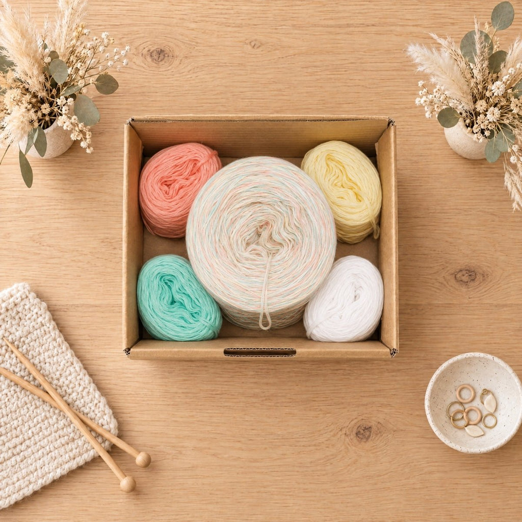 Konfetti Boxen – Box von Chiemseegarn