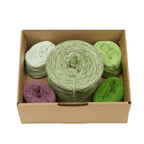 Konfetti Boxen - Bobbel Wolle und Farbverlaufsgarn von Chiemseegarn
