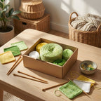 Konfetti Boxen - Bobbel Wolle und Farbverlaufsgarn von Chiemseegarn