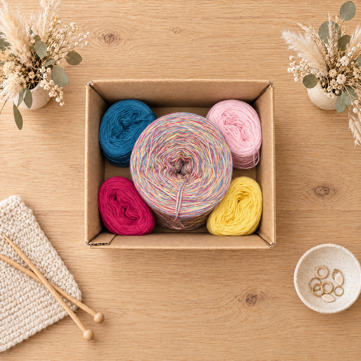 Konfetti Box Bonbonello – von oben