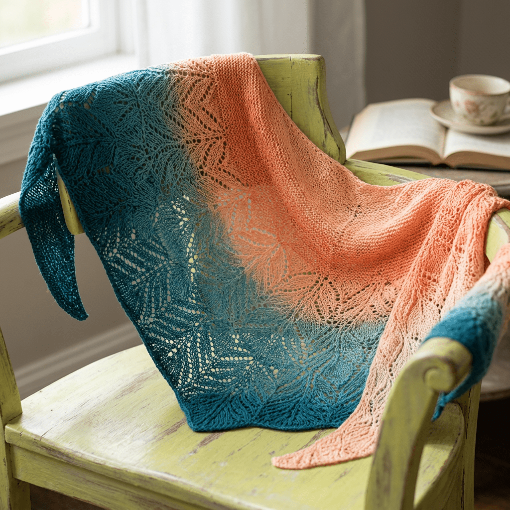 Korallenriff – Farbverlaufsgarn von Chiemseegarn