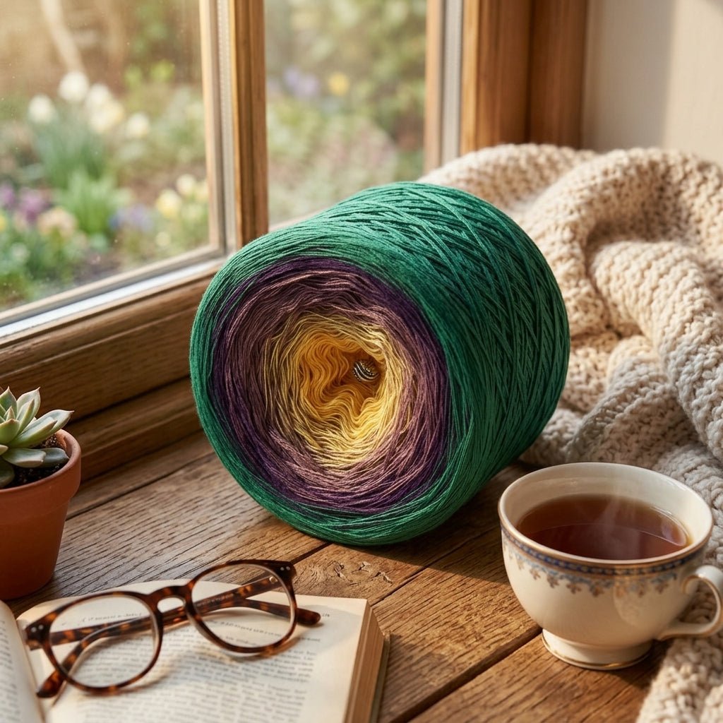 Kugelprimel – Farbverlaufsgarn von Chiemseegarn