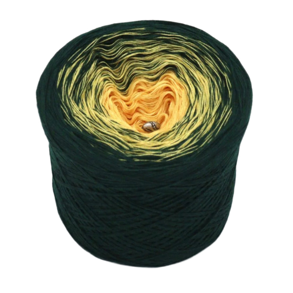 Kürbissuppe - Bobbel Wolle und Farbverlaufsgarn von Chiemseegarn