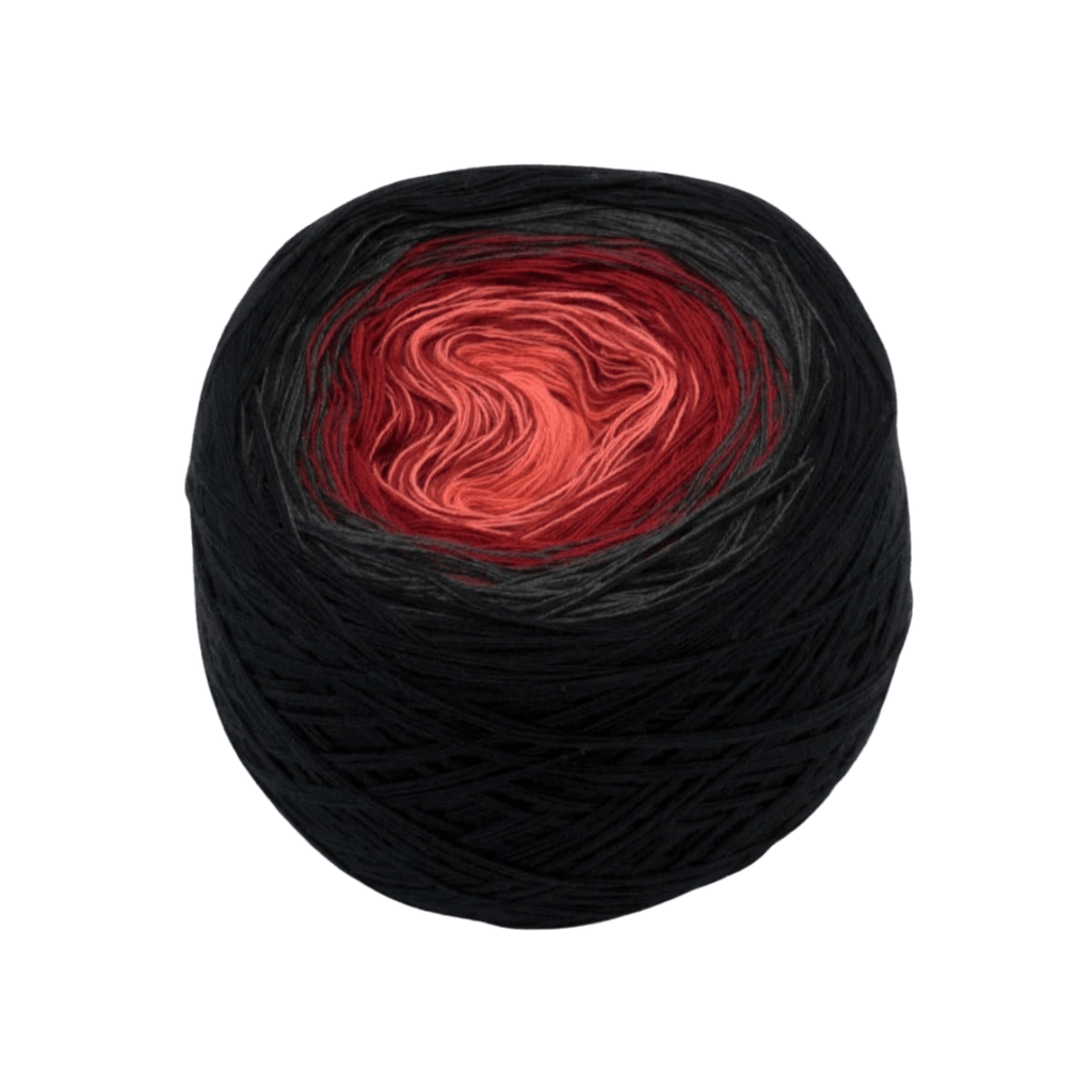 Lagerfeuer – Farbverlaufsgarn von Chiemseegarn