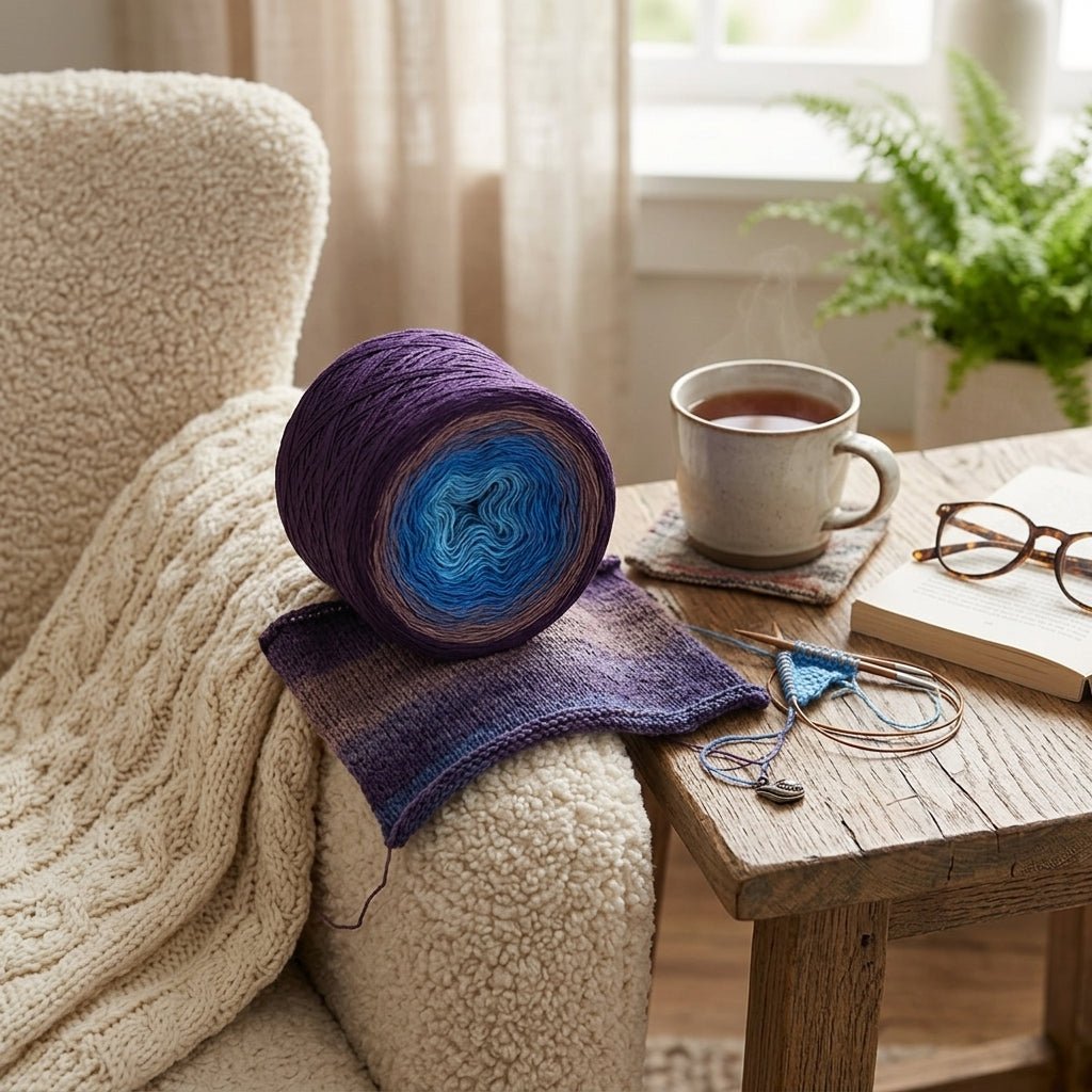 Las Vegas – Farbverlaufsgarn von Chiemseegarn