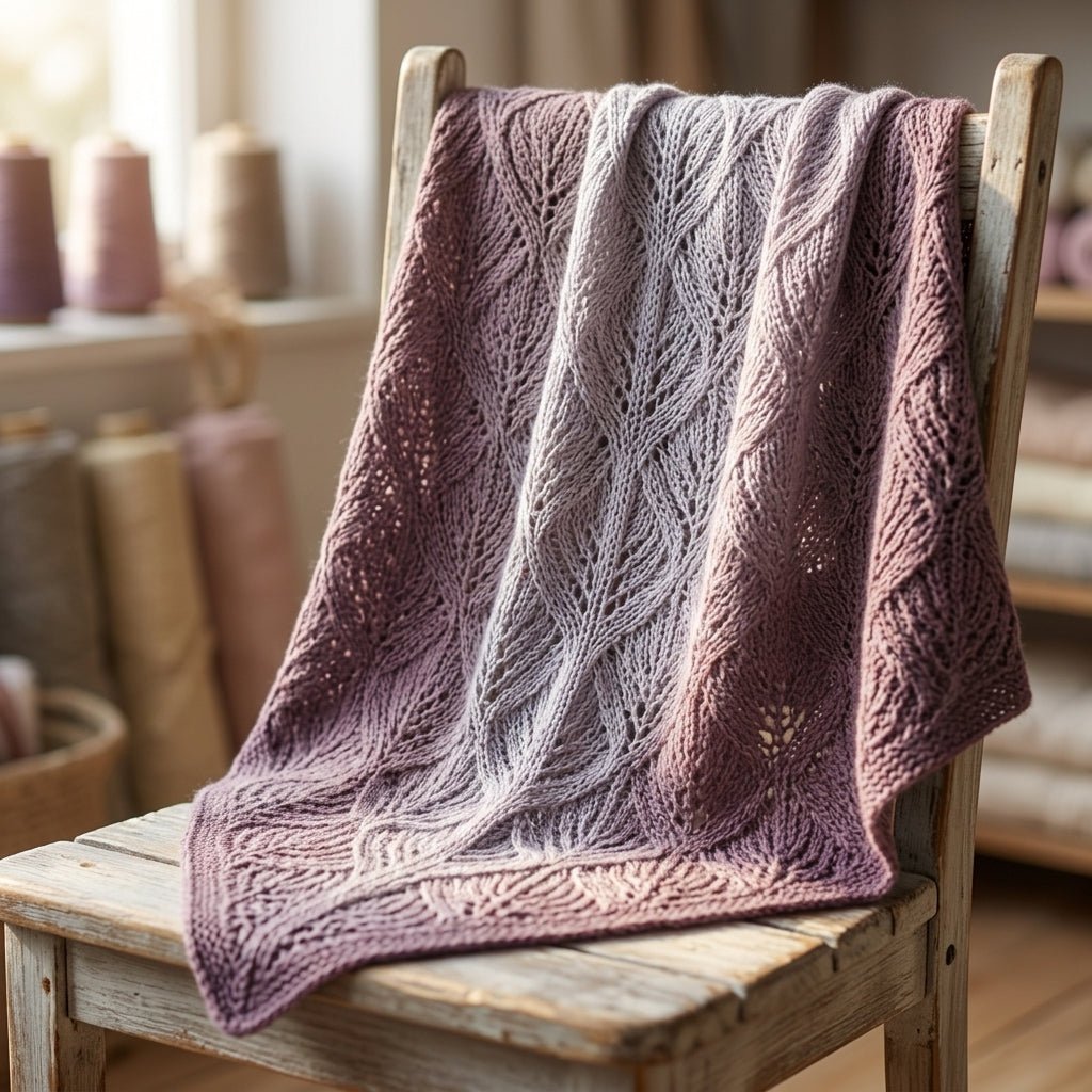 Lavendelmond – Farbverlaufsgarn von Chiemseegarn