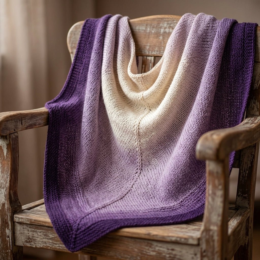 Lavendeltee – Farbverlaufsgarn von Chiemseegarn