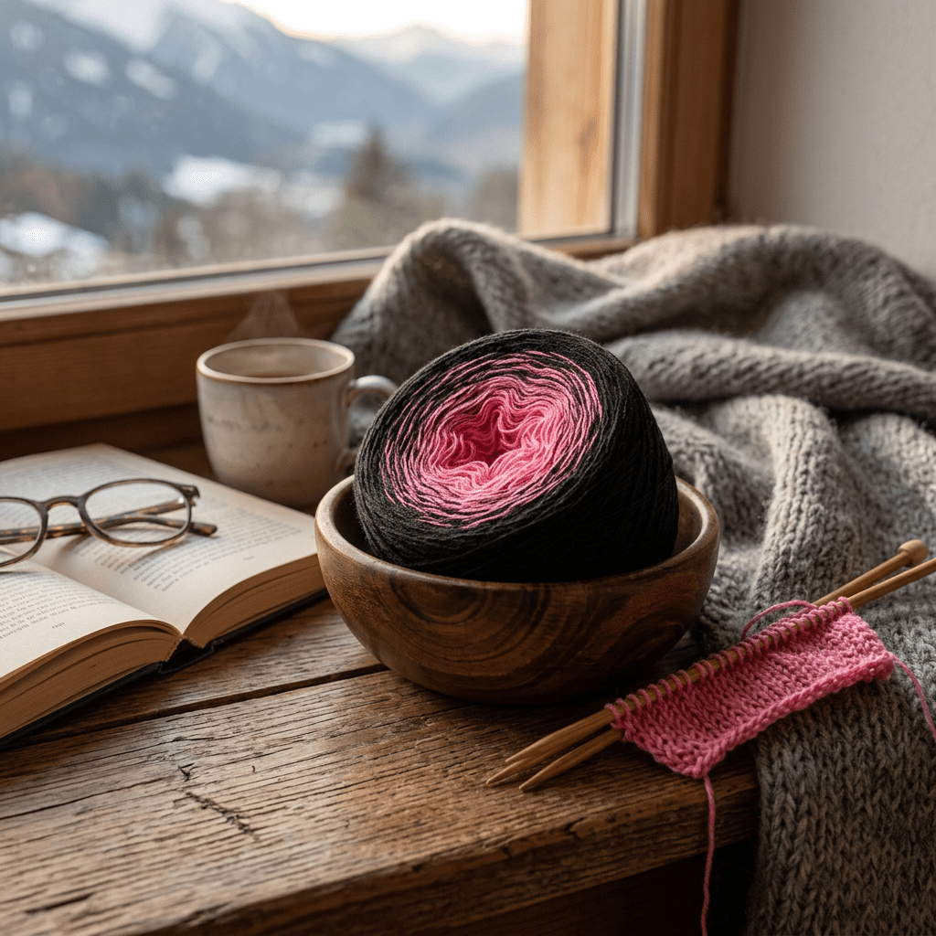 Leidenschaft – Farbverlaufsgarn von Chiemseegarn