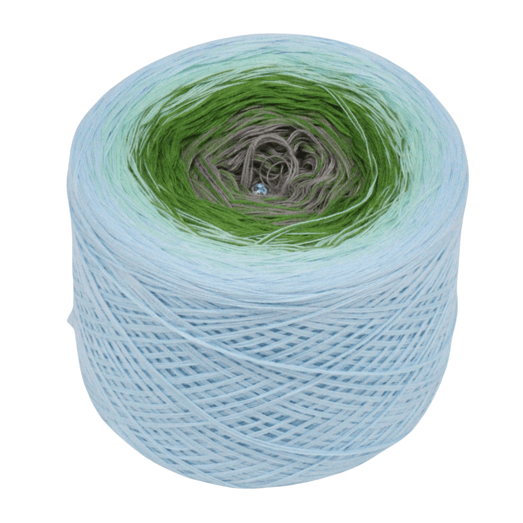 Libellenflug – Farbverlaufsgarn von Chiemseegarn