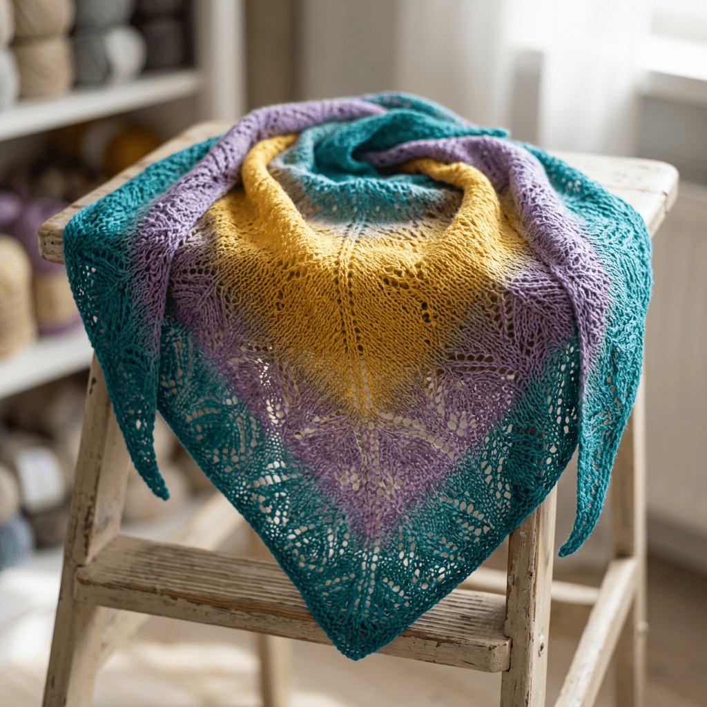 Lilie – Farbverlaufsgarn von Chiemseegarn