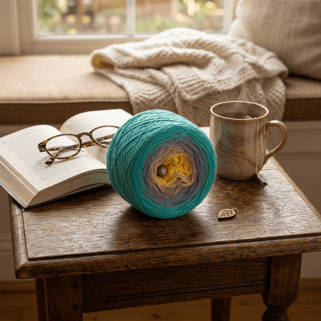 Lilie – Farbverlaufsgarn von Chiemseegarn