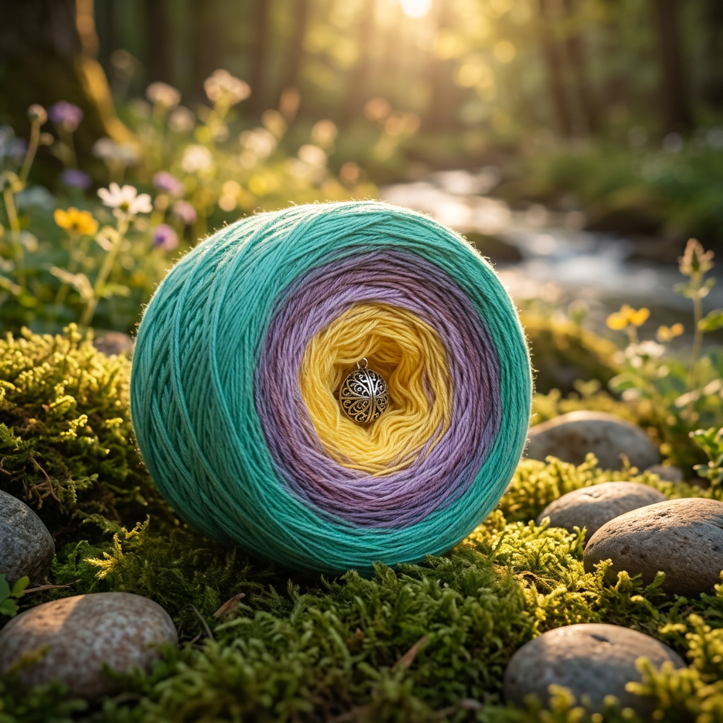 Lilie – Farbverlaufsgarn von Chiemseegarn