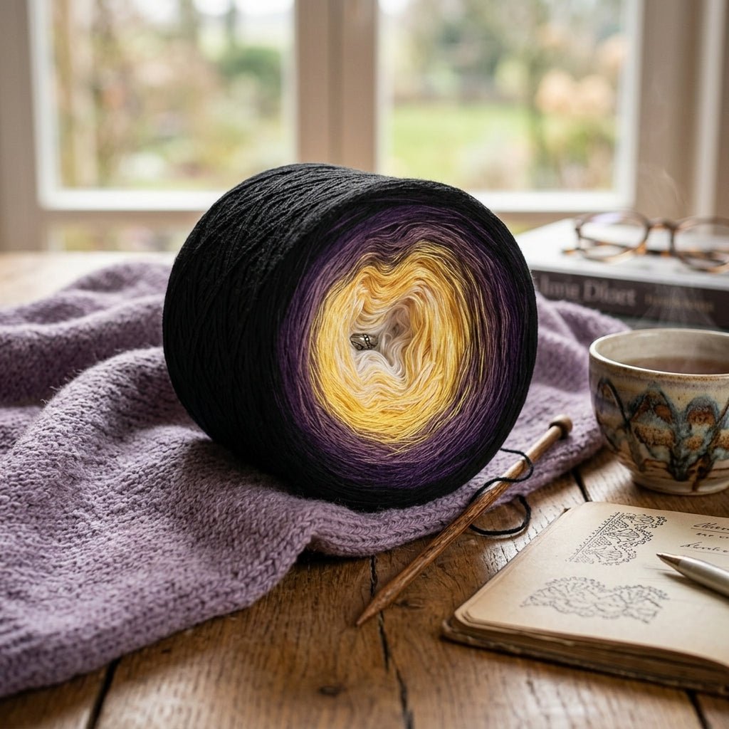 Maskenball – Farbverlaufsgarn von Chiemseegarn