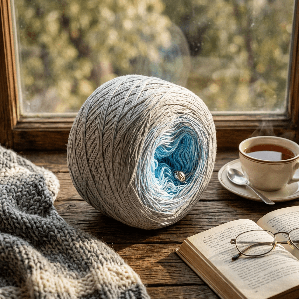 Meeresfelsen – Farbverlaufsgarn von Chiemseegarn