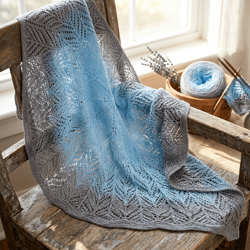 Meeresfelsen – Farbverlaufsgarn von Chiemseegarn