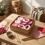 Mirror Box - Bobbel Wolle und Farbverlaufsgarn von Chiemseegarn